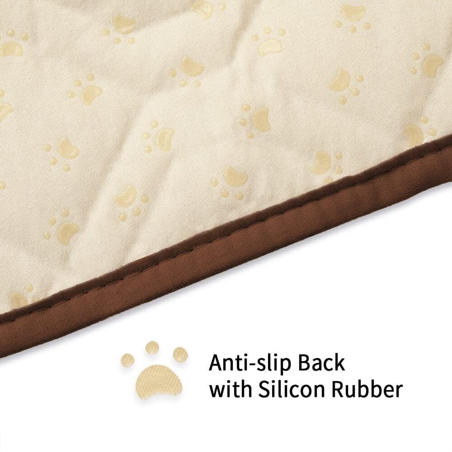 Ameritex Pet Cover for Bed Sofa Couch 50 x 80 Inches Chocolate