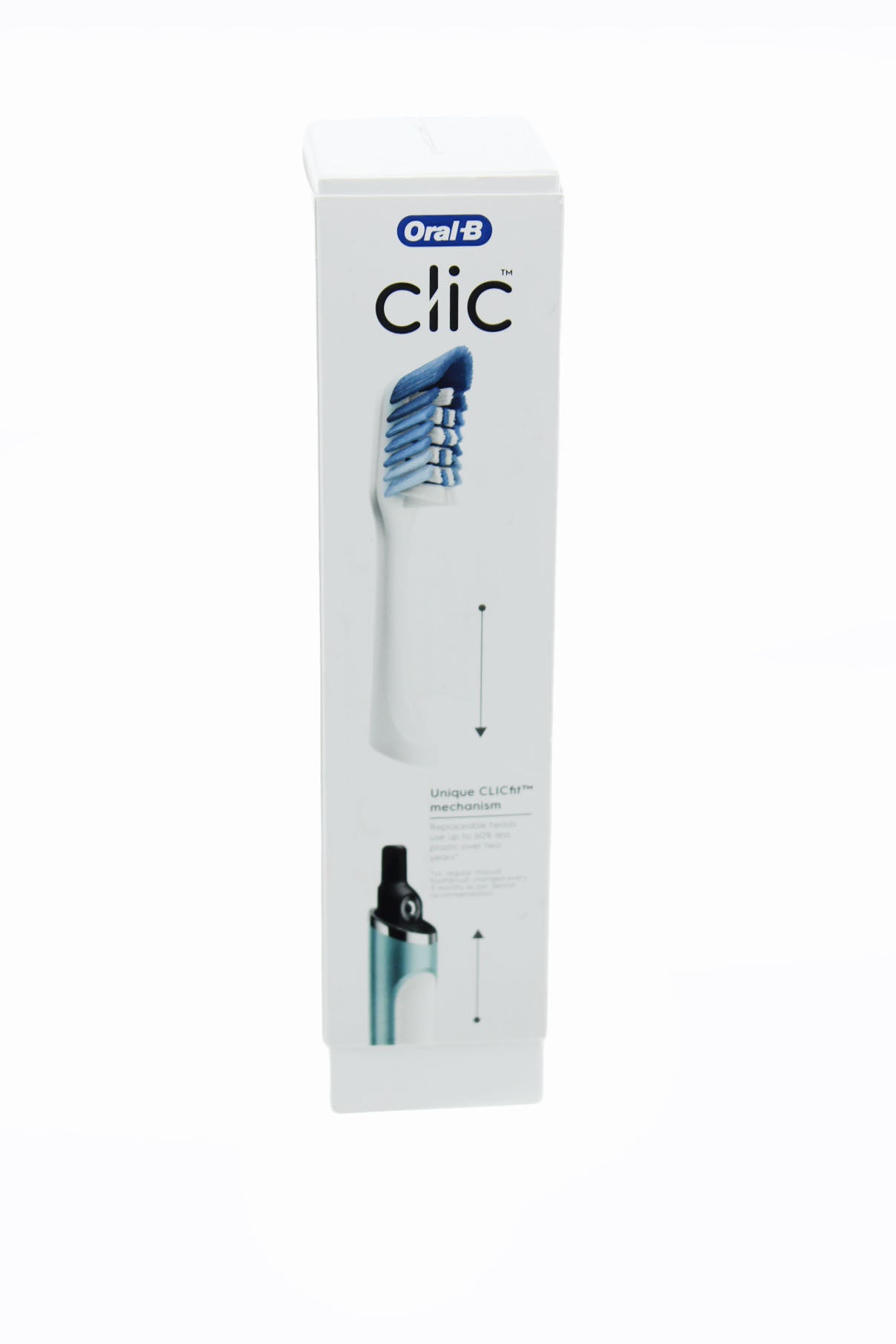 Oral-B Clic Toothbrush with Magnetic Brush Holder - Aqua - Soft