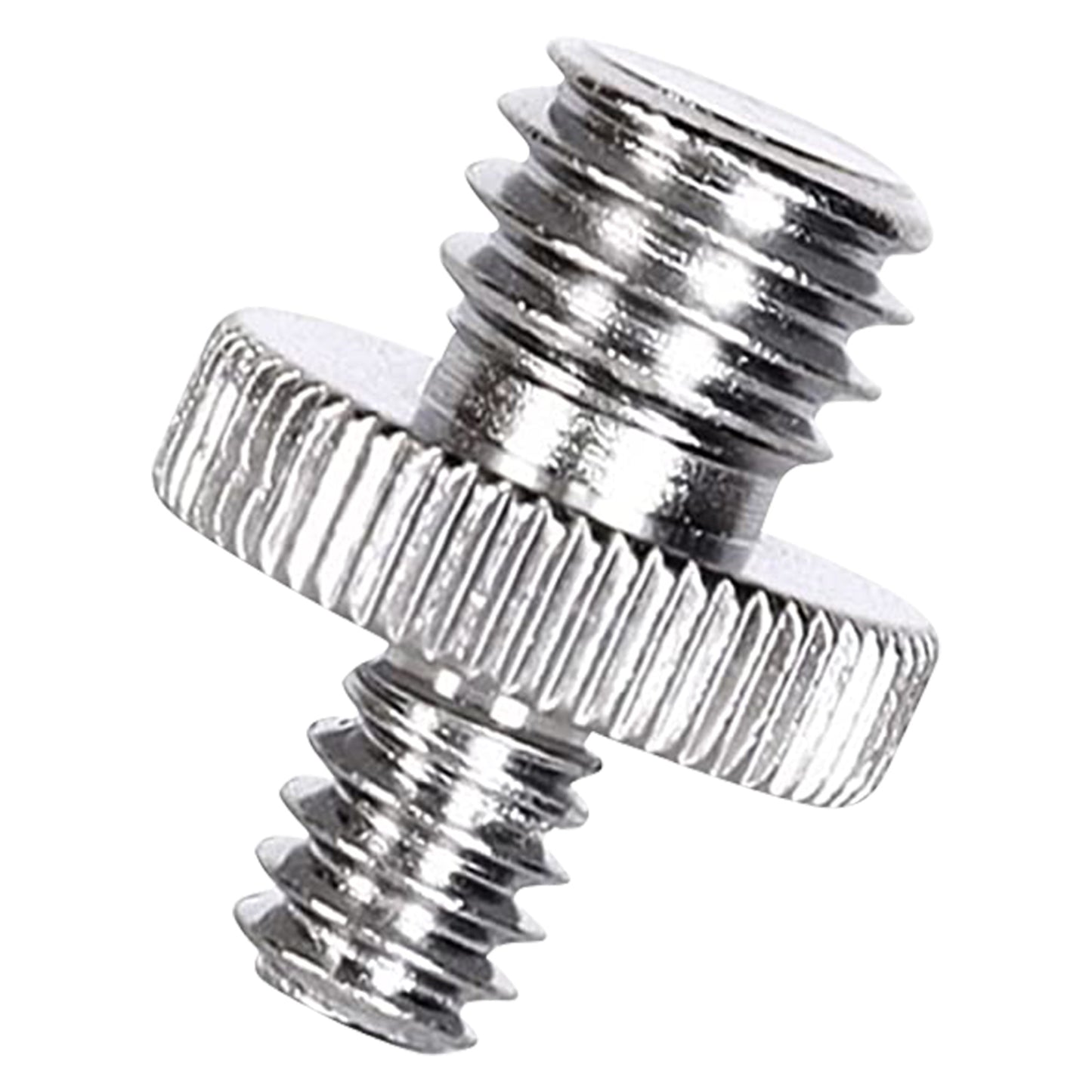 5 Core 1/4" Male to 3/8"-16 Male Threaded Tripod Screw Adapter Standard Tripod Mounting Thread Camera Adapter Converter for Camera Cage Mount Light Stand Monopod 5 Pack