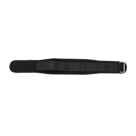 Athletic Works Weight Lifting Belt S/M Black Durable Nylon Back Support Adjustable Great For Weightlifters Wrestlers