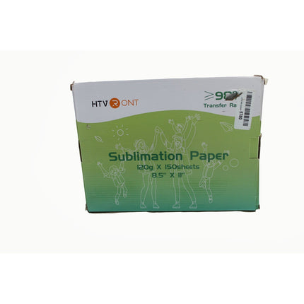 HTVRONT Sublimation Paper 150 Sheets 8.5x11 120g High Transfer Rate Inkjet
