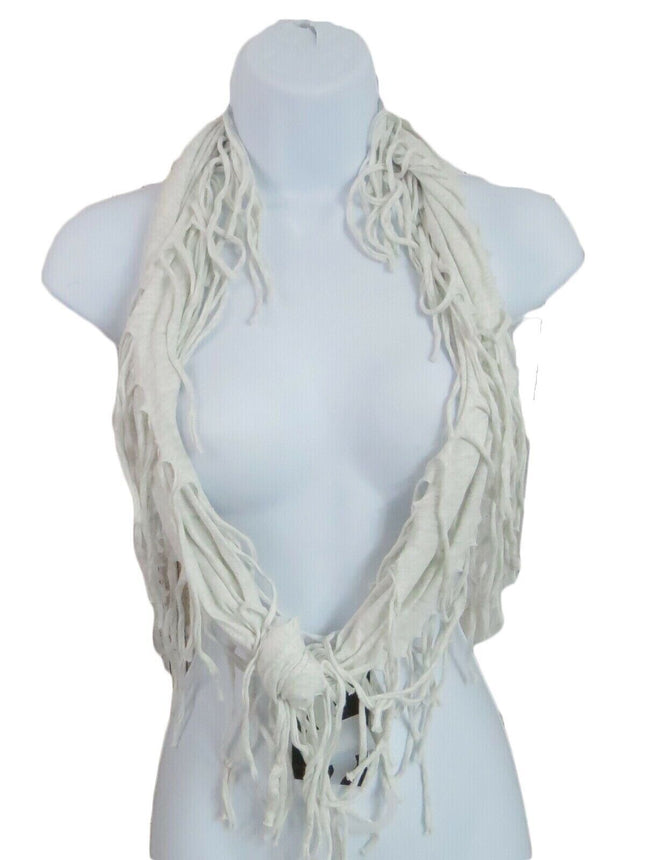 Teen Scarf Art Class Big Girls Gray Fringe Scarf One Size