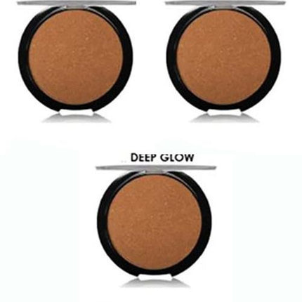 Amuse Cosmetics Professional Series Beauty Bronzer with Applicator Brush 3 Pack