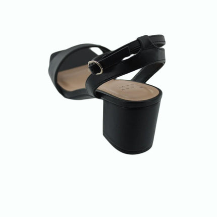 Women Sandals A New Day Women Adq95 Sonoara Heeled Sandals Size 9.5 Black