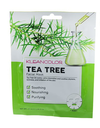 Facial Mask Kleancolor Tea Tree Facial Mask 0.8 fl oz
