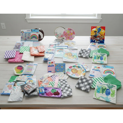 82 Pcs Party Supplies Lot Napkins Plates Tablecloths Disney Frozen Paw Patrol