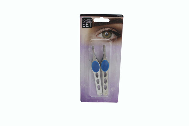 Eyebrow Tweezer Unbranded  Eyebrow Tweezer Set Blue