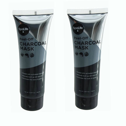 Face Mask SpaLife Peel-Off Charcoal Mask 3.38 fl oz