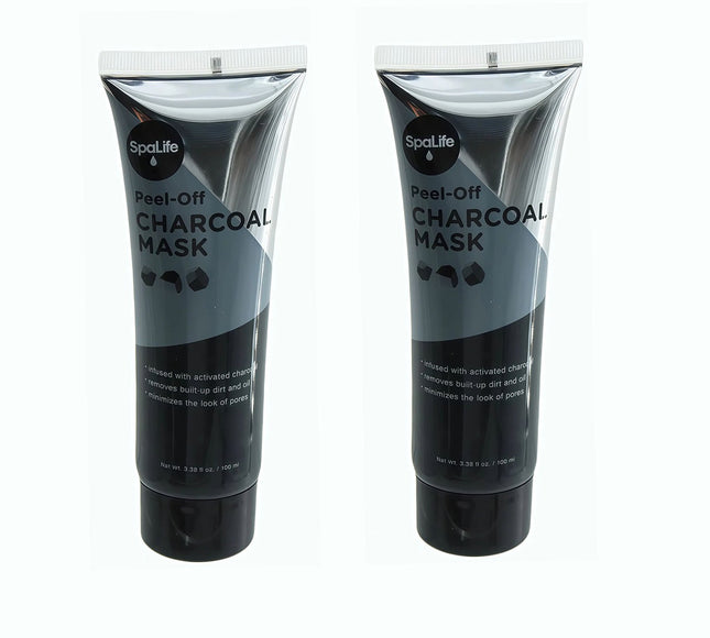 Face Mask SpaLife Peel-Off Charcoal Mask 3.38 fl oz
