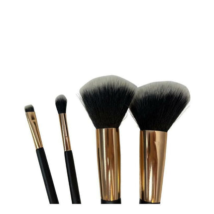Makeup Brush Set LA LA Merry Glow Round 4pc Make Up Brushes Set
