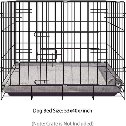 QUVITA Luxury Large Dog Bed with Removable Pillow and Memory Foam  X Large Off