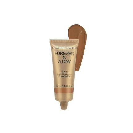 Foundation KLEANCOLOR Forever & A Day Matte Full Coverage Dark Chocolate