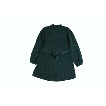 Womens Dress Unbranded Long Sleeve Knit Sweater Dress Emerald Green Size L