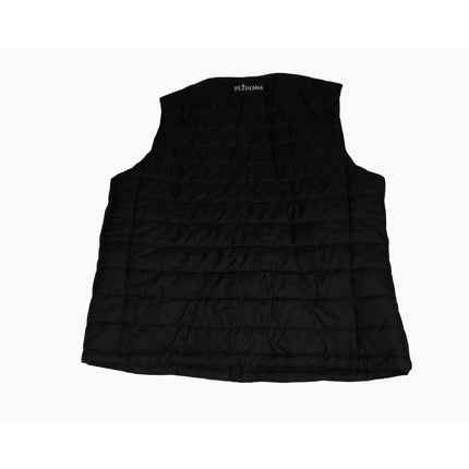 Plidinna Mens Heated Vest Black Quilted Puffer Lightweight Electric Warmth New