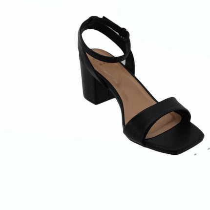 Women Sandals A New Day Women Adq95 Sonoara Heeled Sandals Size 8.5 Black