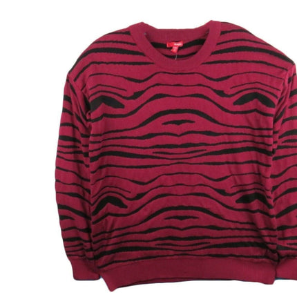 Bongo Juniors Quilted Multicolored Sweater Sz Small
