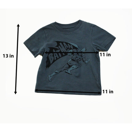 Batman Baby Boys Graphic T-Shirt Blue Short Sleeve  Size 12M