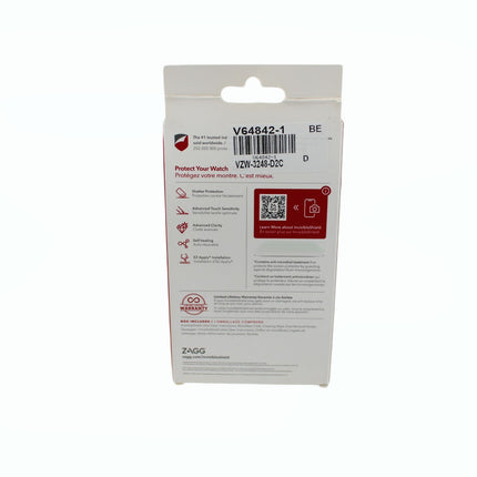 ZAGG InvisibleShield Ultra Clear Screen Protector for Galaxy Watch4 Classic  42m