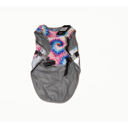 Dog Vest Canada Pooch Tie Dye Dog Cooling Vest Pink Blue Yellow Mesh Size 14