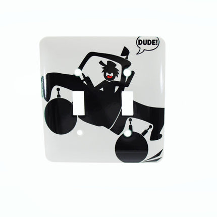 Light Switch Cover 3d Rose Dude Image Switch Cover  5 x 5 Inches