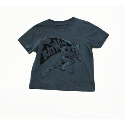 Batman Baby Boys Graphic T-Shirt Blue Short Sleeve  Size 12M