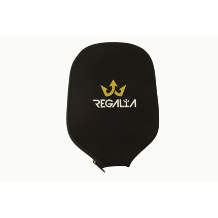 Regalia Pickleball Paddle Cover Black Neoprene Zippered