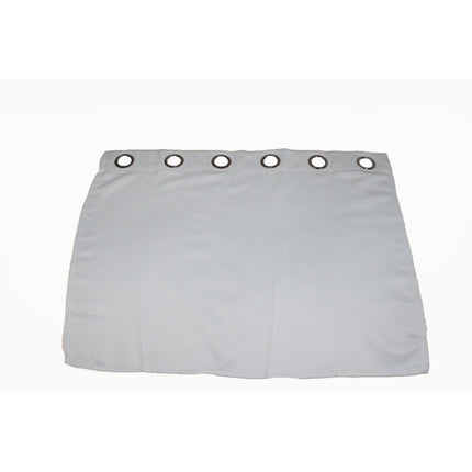 Mr Trees Light Gray Grommet Cafe Tiers Window Curtain Panels 34x25 Set of 2