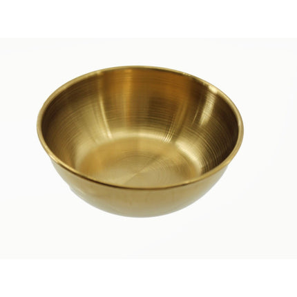 Set of 12 Brass Dipping Bowls 3 Inch Round Gold Tone Sauce Condiment
