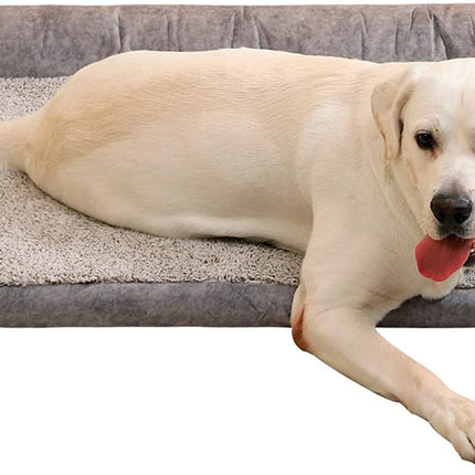 QUVITA Luxury Large Dog Bed with Removable Pillow and Memory Foam  X Large Off