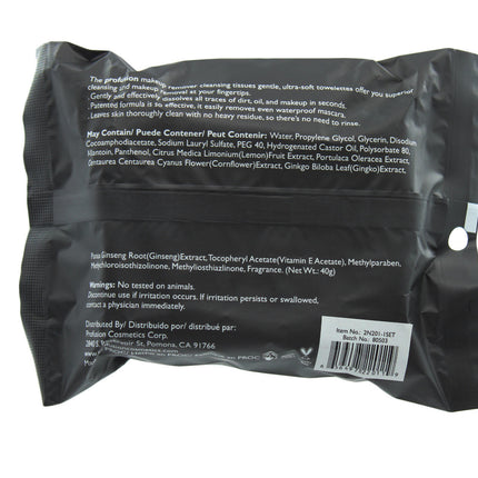 Makeup Wipes Profusion Makeup Cleansing Wipes 30 sheets 2 Pack