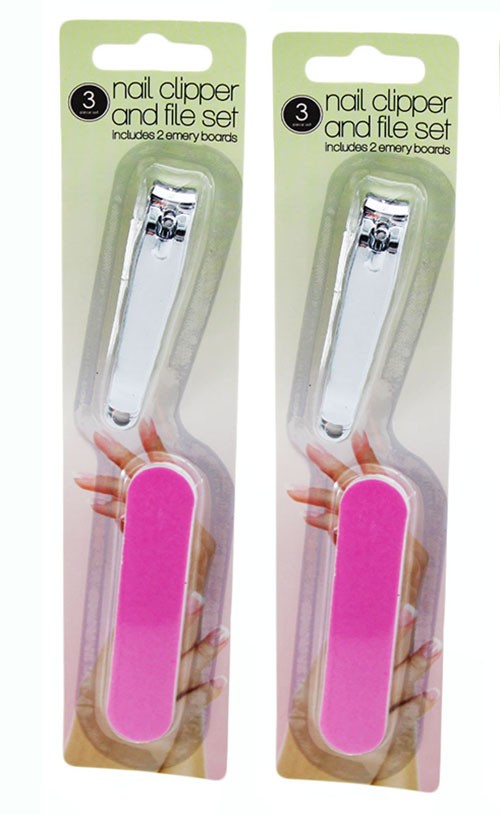 Unbranded 2 Pack Nail Clipper & File Set