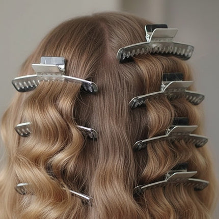 Aplus 3 in Metal Wave Clamps Aluminum Hair Wave Clip (4 clips)