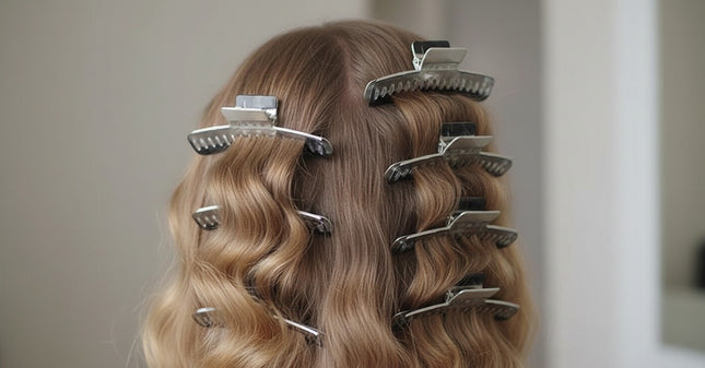 Aplus 3 in Metal Wave Clamps Aluminum Hair Wave Clip (4 clips)