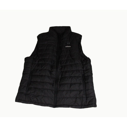 Plidinna Mens Heated Vest Black Quilted Puffer Lightweight Electric Warmth New