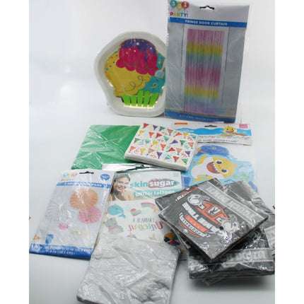 82 Pcs Party Supplies Lot Napkins Plates Tablecloths Disney Frozen Paw Patrol