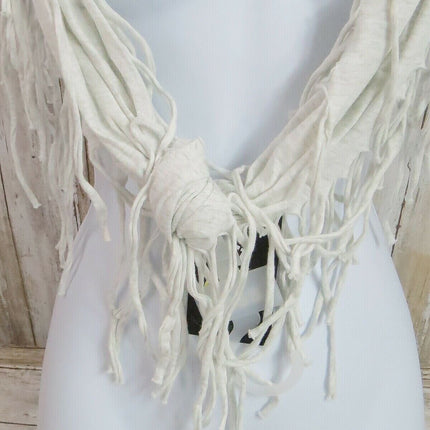 Teen Scarf Art Class Big Girls Gray Fringe Scarf One Size