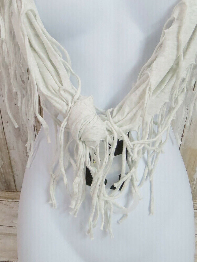Teen Scarf Art Class Big Girls Gray Fringe Scarf One Size