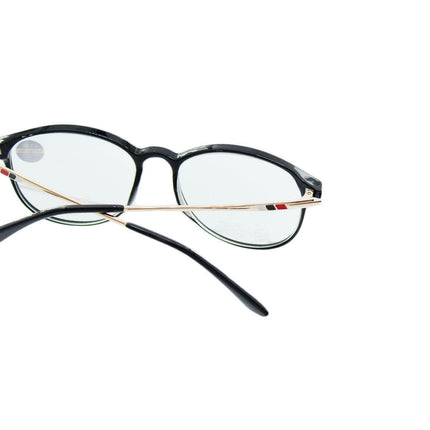 Reading Glasses kunchu Unisex TR90 Reading Glasses  (Black,1.75x)