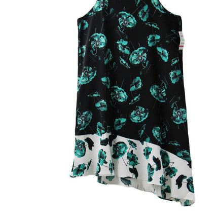 Women Dress Alfani Asymmetrical Sheath Floral Print Dress  Size 8 Multicolor