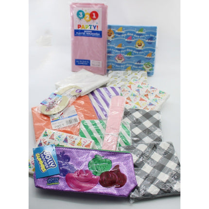 82 Pcs Party Supplies Lot Napkins Plates Tablecloths Disney Frozen Paw Patrol