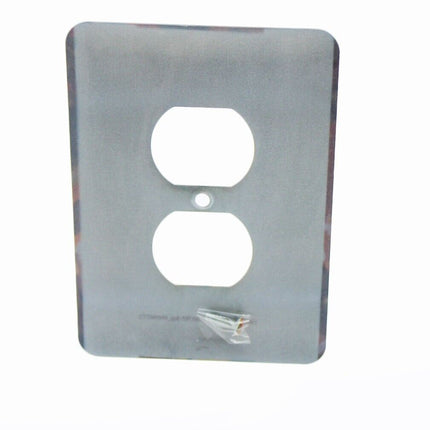 Outlet Cover 3d Rose Fiery Maple Leaves  2 Plug Outlet Cover 3.5 x 5 Inches