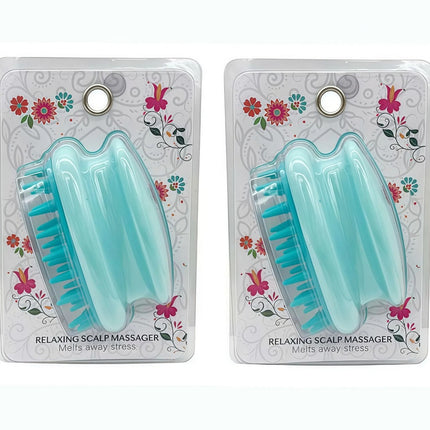 Scalp Massager with Ergonomic Handle 2 Pack
