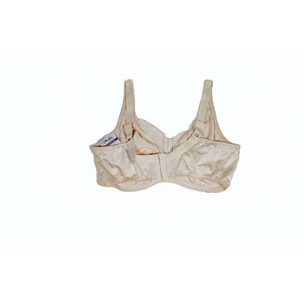 Playtex Women's Full Coverage Bra Beige Lace Trim Comfort Support Size 40DD