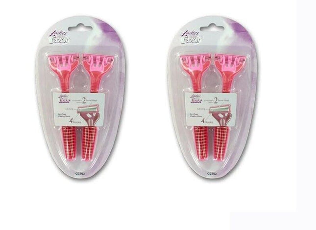 Disposable Razor Ladies Disposable Razor Set 2 Pack