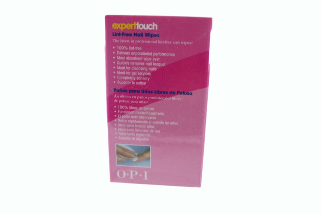 Nail Wipes Opi 2 Pack Expert Touch Lint Free Nail Wipes 200 Each