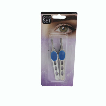 Eyebrow Tweezer Unbranded  Eyebrow Tweezer Set Blue