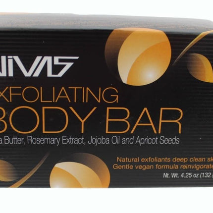 Bar Soap Vivas by Ampro Exfoliating Body Bar w/ Shea Butter Rosemary Extract 4.2