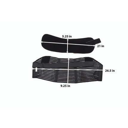 NEOtech Care NTC T007 Maternity Support Belt Tummy Band XXL Black