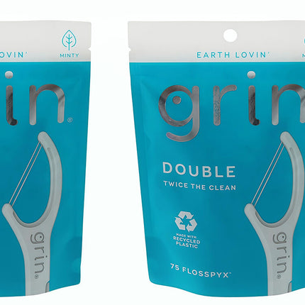 Dental Floss Grin Double Flosspyx - 75 CT