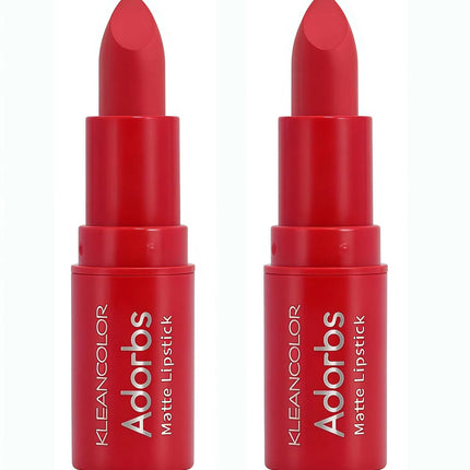 Lipstick Kleancolor Absorbs Matte Lipstick LS901-03 Fiesta 2 Pack